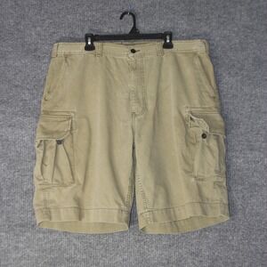 Polo Ralph Lauren Cargo Shorts Mens 40 Tan Polo 67 Chino Khaki Cotton Utility